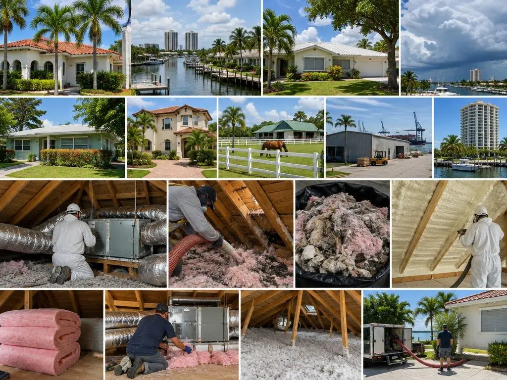 Insulation Removal & Replacement in West Palm Beach, FL